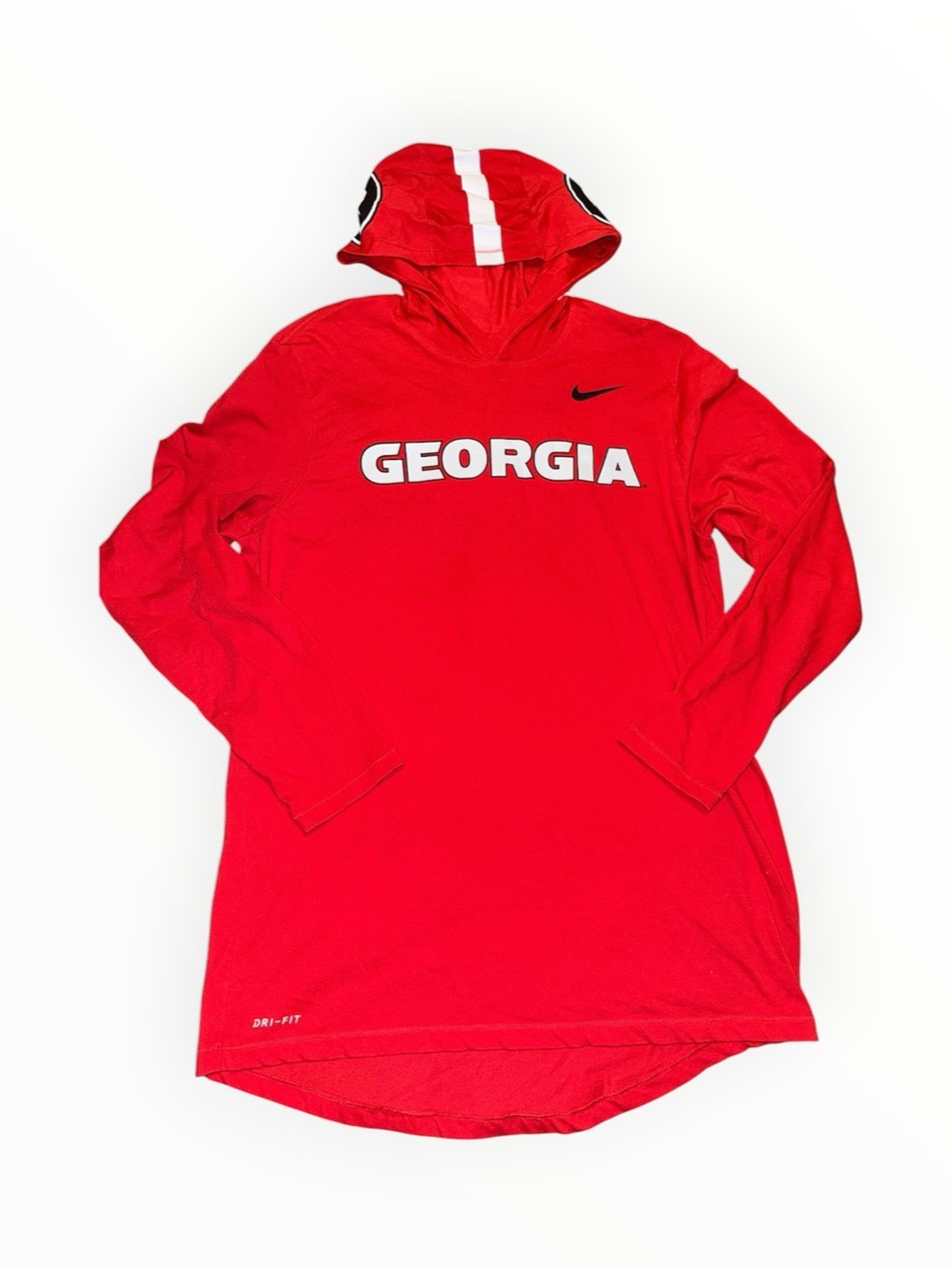 Nike Georgia Bulldogs Nike Sideline Dri-FIT Long Sleeve Hoodie T-Shirt